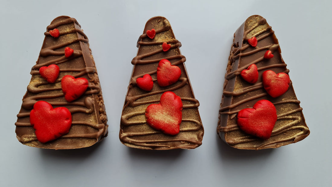 Valentines Rice Krispie bars