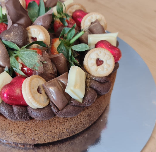 Giant deep dish cookie